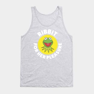 Ribbit ... For Her Pleasure (White) Tank Top